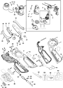 Part Location Diagram of 370023 DeWALT Lock Nut
